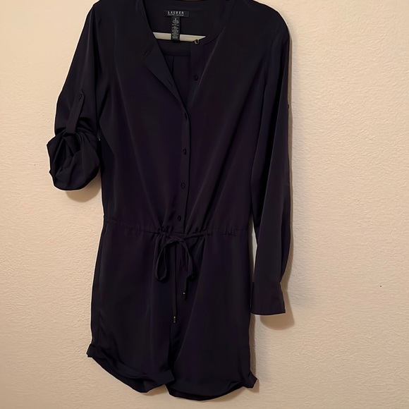 Ralph Lauren Pants - Ralph Lauren romper w/ pockets, size 6, dark navy blue